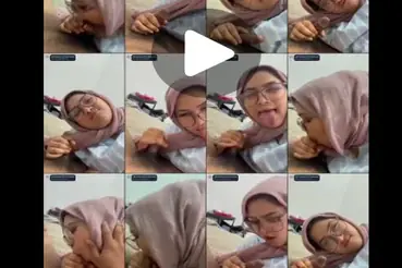 Cewek Jilbab Tembem Kacamata Hobi Nyepong